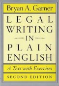 Legal Writing In Plain English